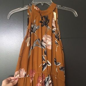 Floral maxi dress